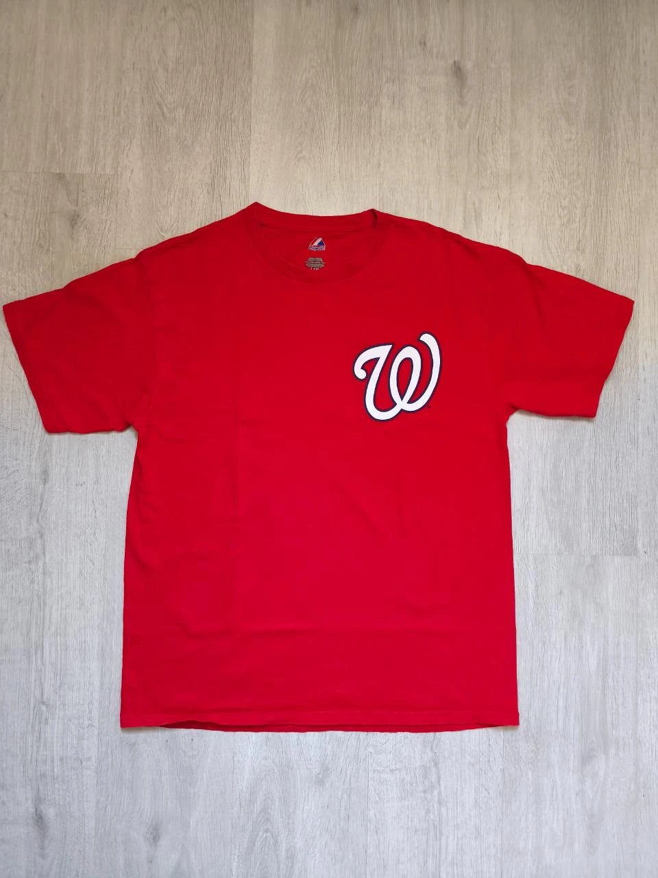 T-Shirt Majestic Washington Nationals Numéro 34 Harper Taille L